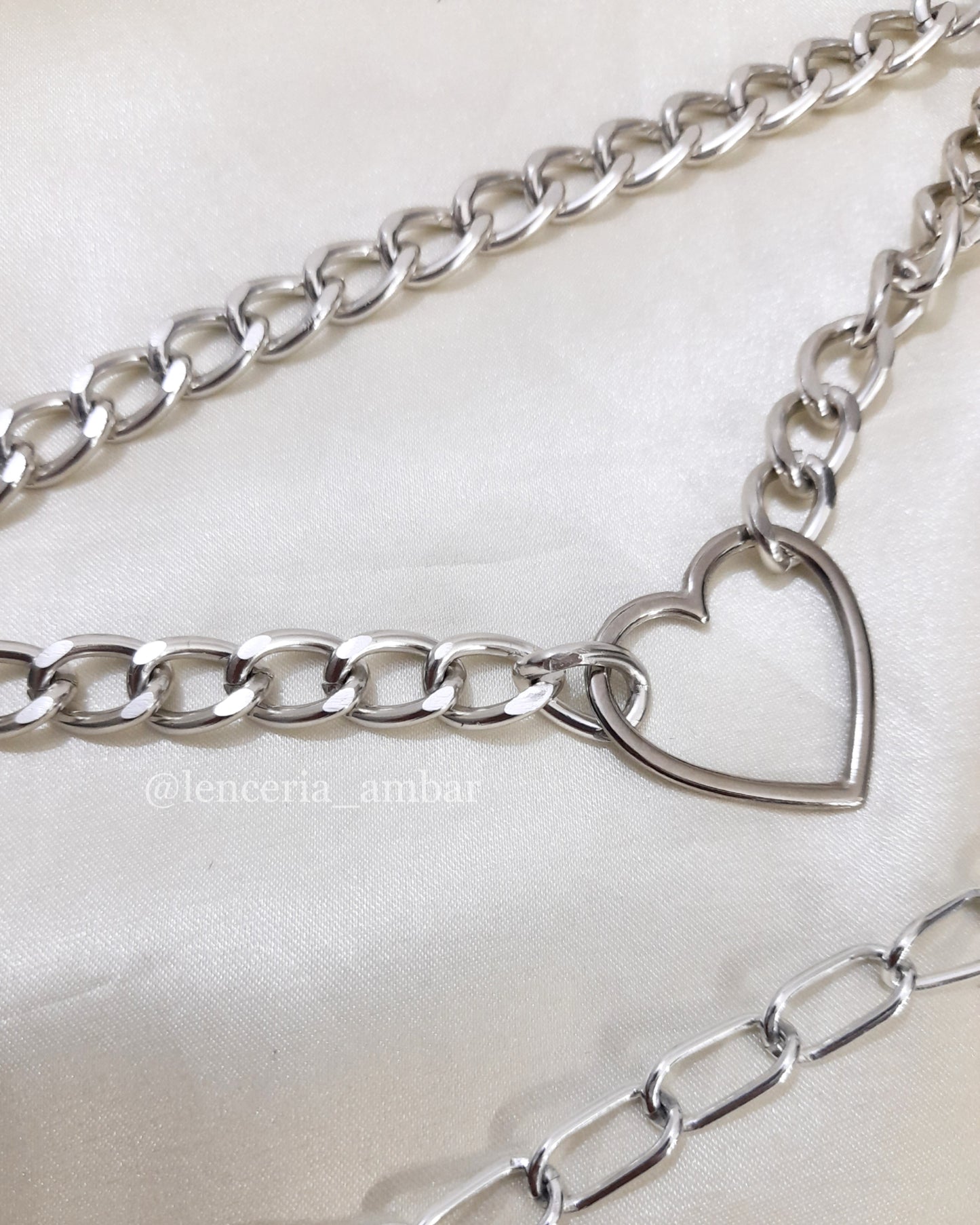 Choker HEART CHAIN
