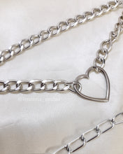 Cargar imagen en el visor de la galería, Choker HEART CHAIN
